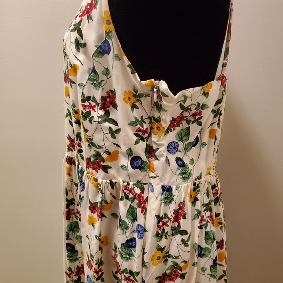 Flowery Print Sun Dress - NWT - Picture 2 of 6